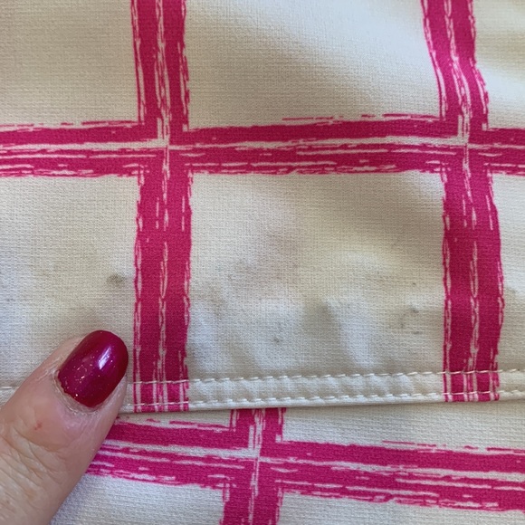 Jofit Athletic Skirt with shorts underneath, White & Pink Skort, 6 - Picture 10 of 12